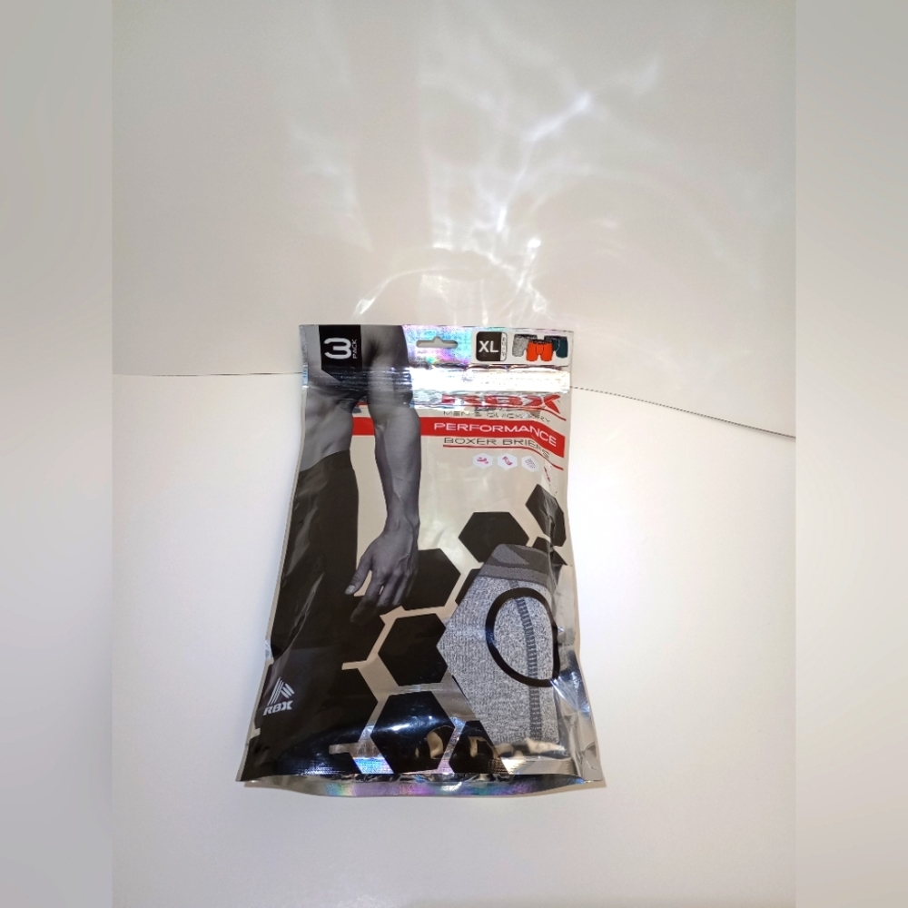 RBX Men Boxer Briefs (XL) 3 Pack